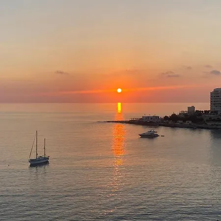 公寓 F2 - Lovely Two Bedrooms Flat Sea View, St Julians