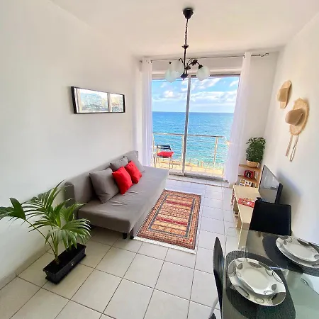 F2 - Lovely Two Bedrooms Flat Sea View, St Julians Appartement San Ġiljan